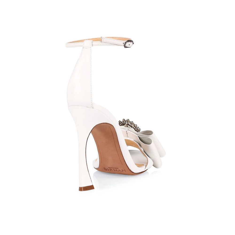 Alexandre Birman Maddie Leather Ankle Strap Sandals - Picture 3 of 13